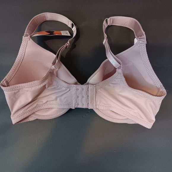 Rene Rofe' Rugby Tan  Lightly Padded Bra w/Underwire & Comfort Straps, Size 36D - Picture 4 of 6